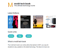 Tablet Screenshot of mvdittechbook.com